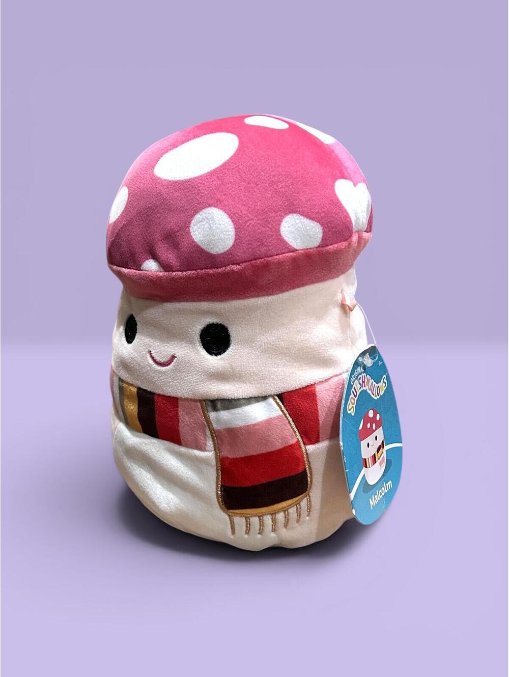 Malcolm the Mushroom Squishmallow 8"